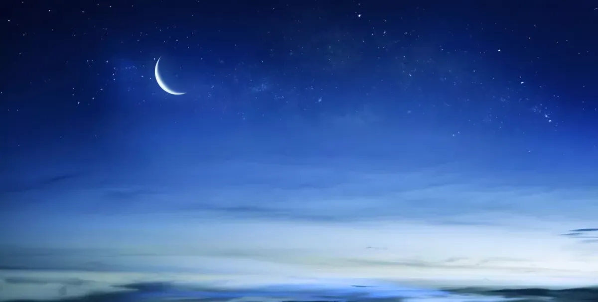 هلال شهر رمضان- صورة تعبيرية من موقع unsplash