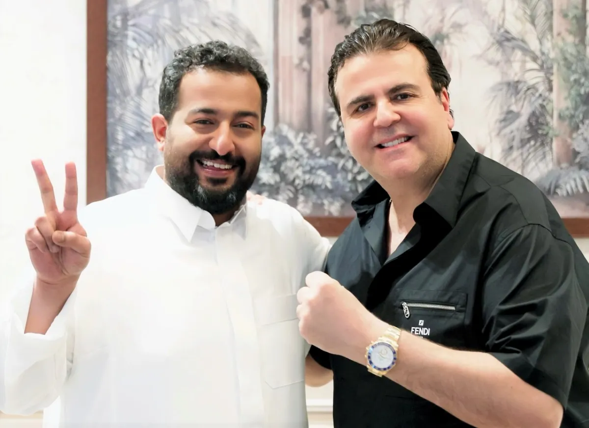 جمال سنان وإبراهيم الحجاج - الصورة من حساب جمال على الانستغرام