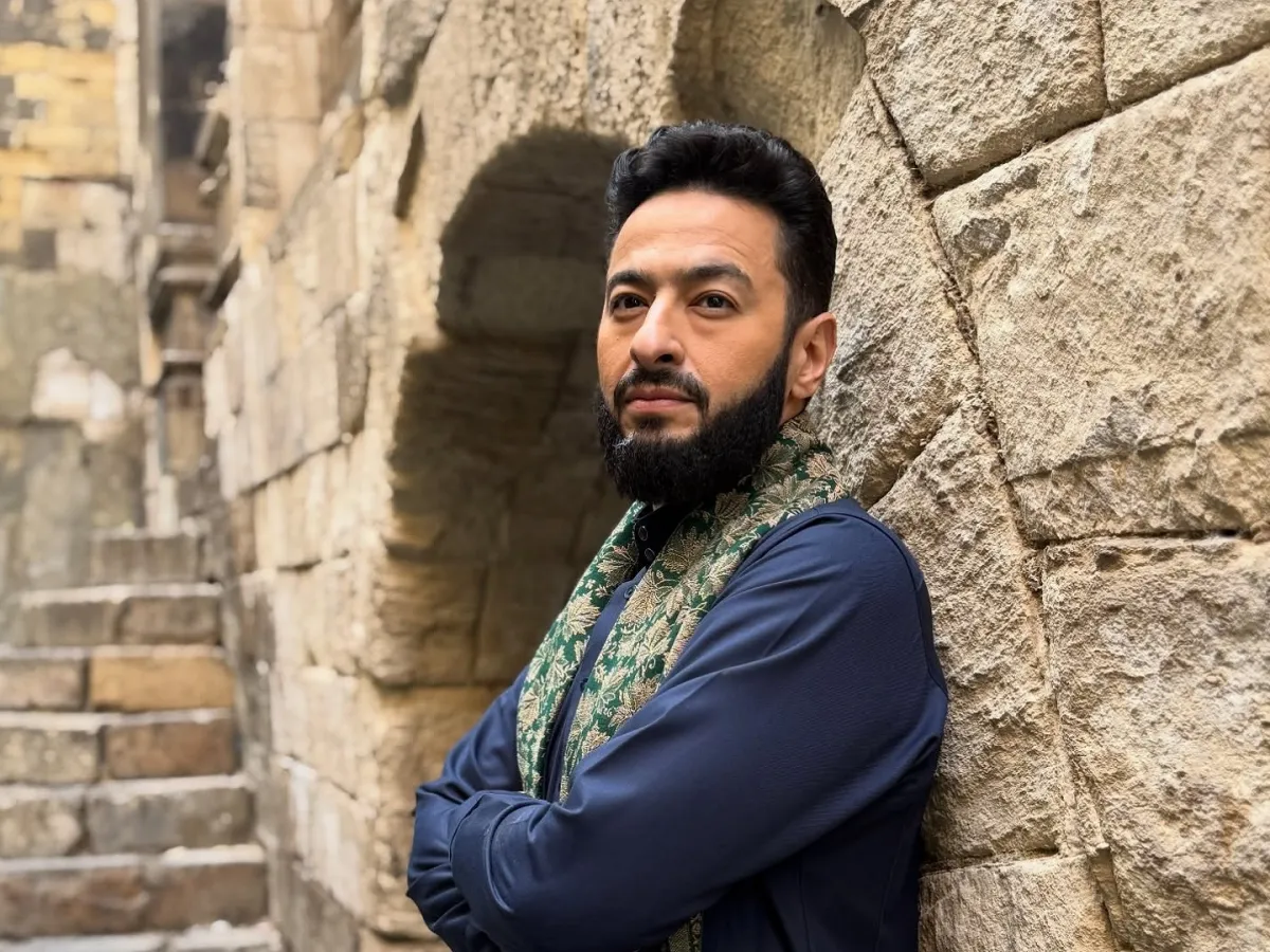 حمادة هلال من مسلسل المداح 6- الصورة من حسابه على إسنتغرام
