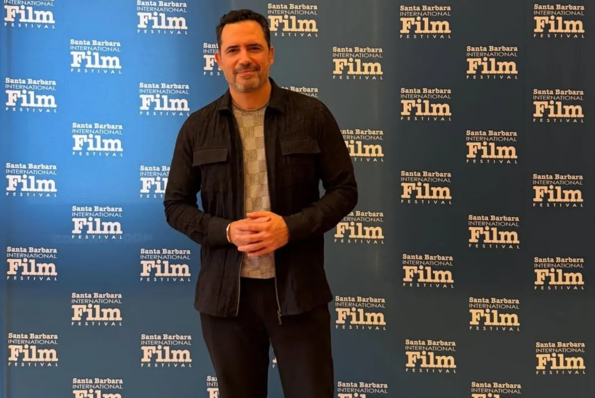 ظافر العابدين في مهرجان في مهرجان سانتا باربرا السينمائي الدولي- الصورة من حسابه على إنستغرام 