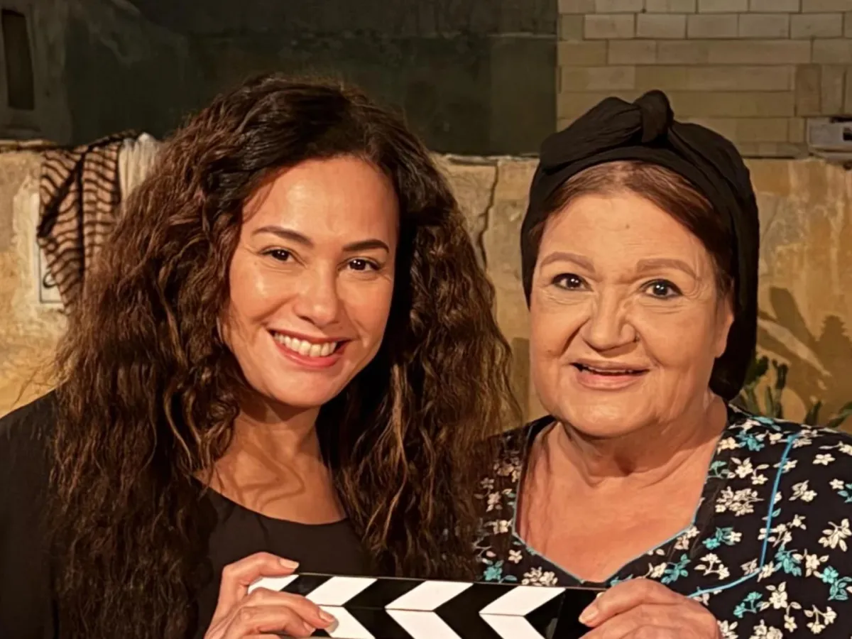 هند صبري وميمي جمال- الصورة من حساب ميمي جمال على إنستغرام