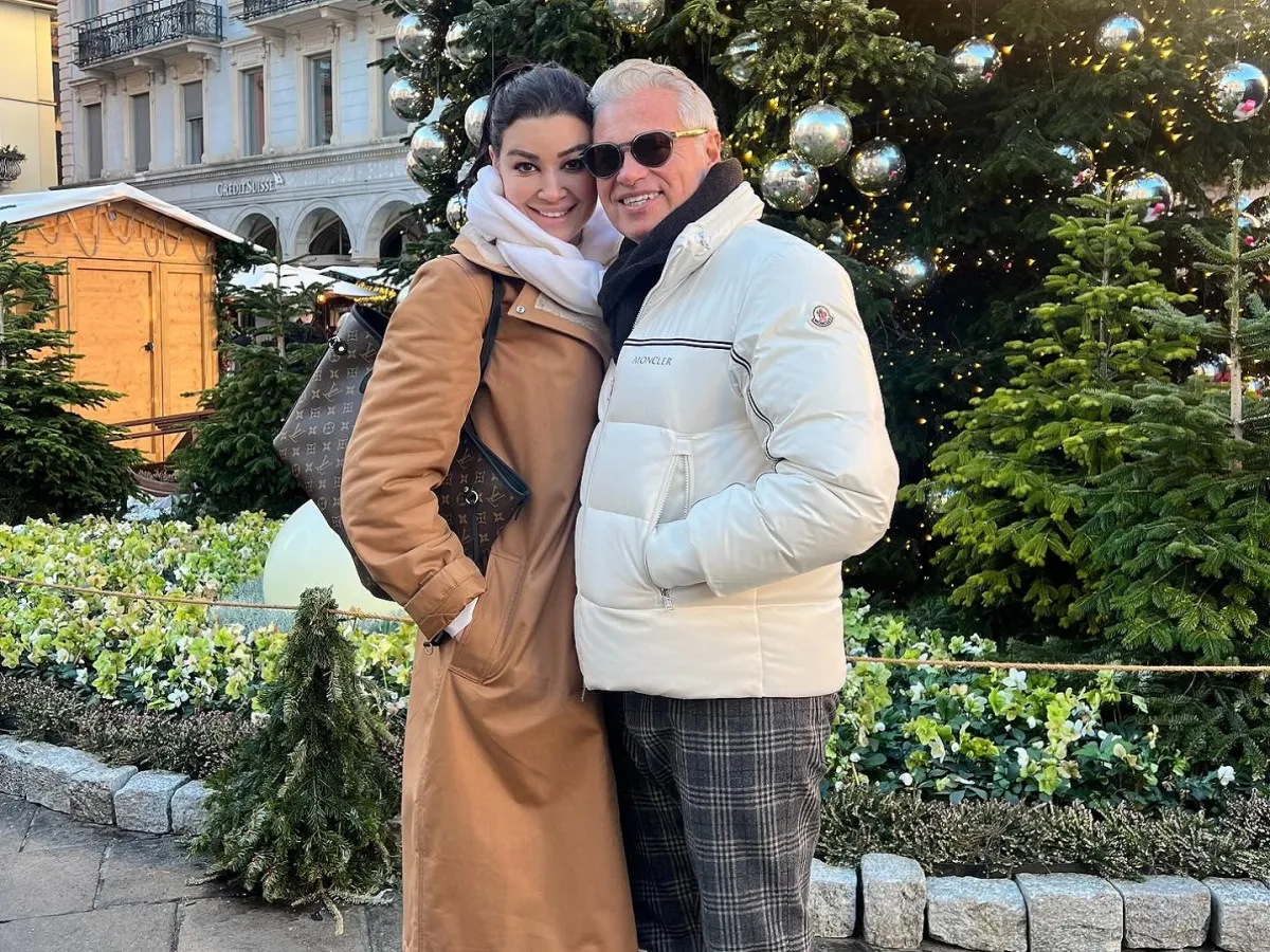 اروى جودة وزوجها - الصورة من حسابها على انستغرام