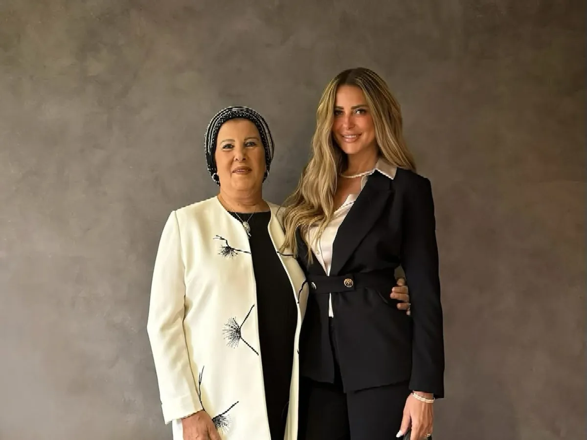 ريم مصطفى ووالدتها- الصورة من حساب ريم مصطفى على إنستغرام