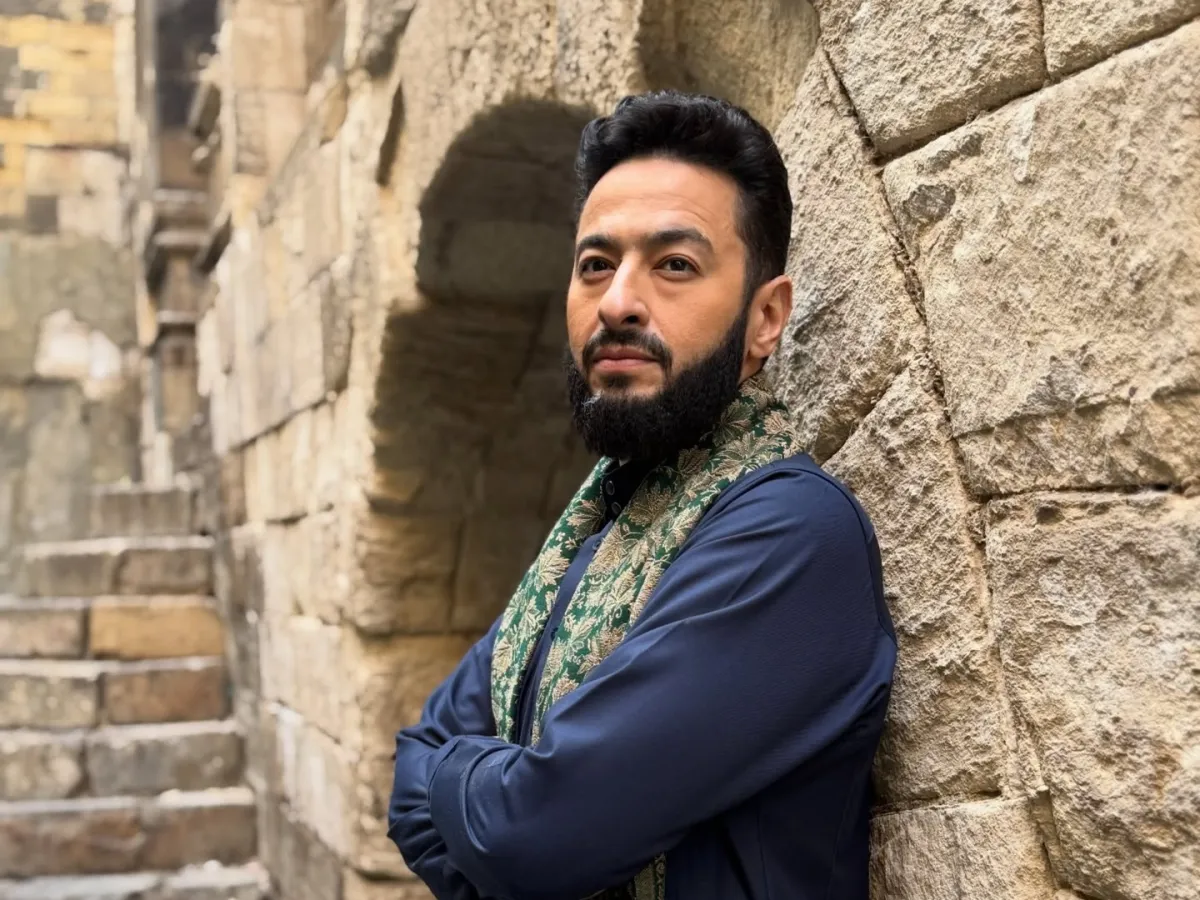 حمادة هلال من مسلسل المداح 6- الصورة من حسابه على إنستغرام