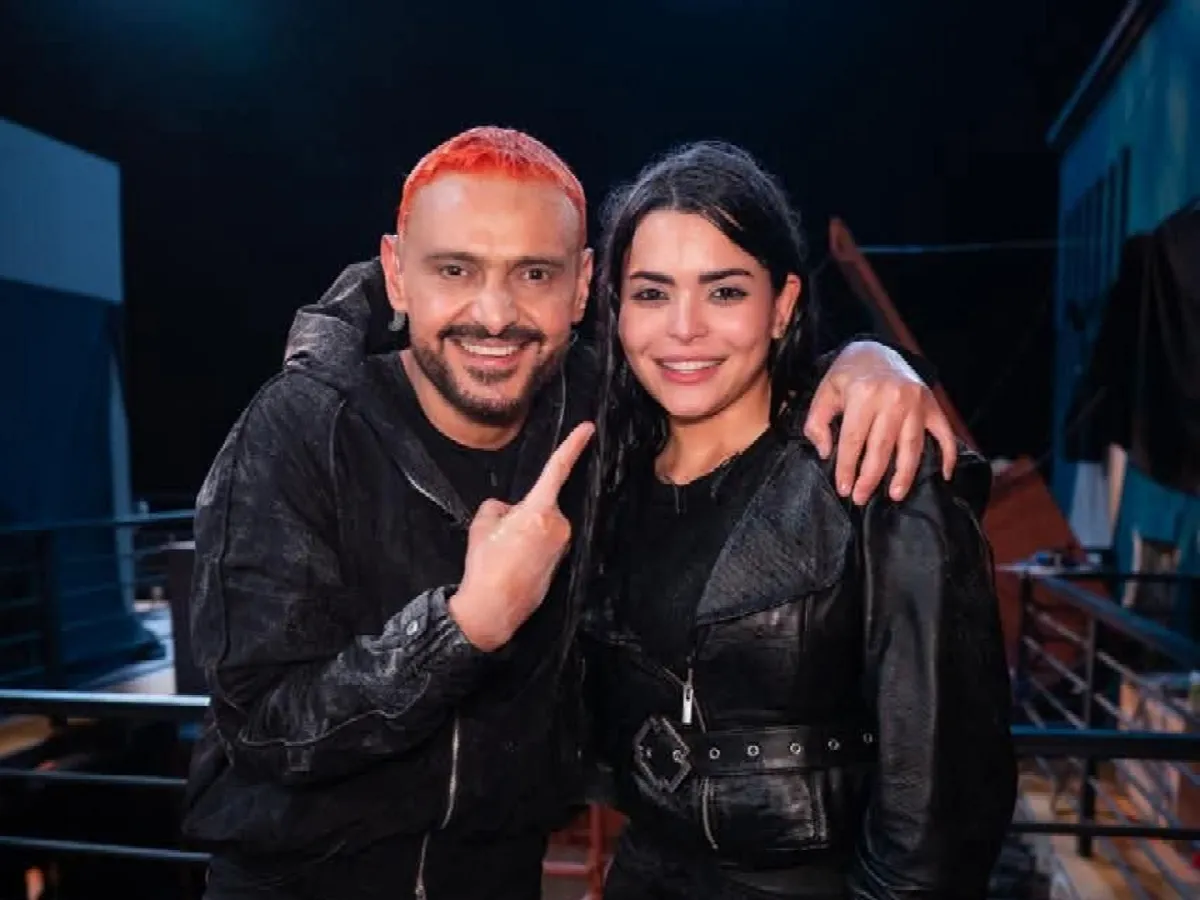 أسماء جلال مع رامز جلال - الصورة من حساب رامز على انستغرام