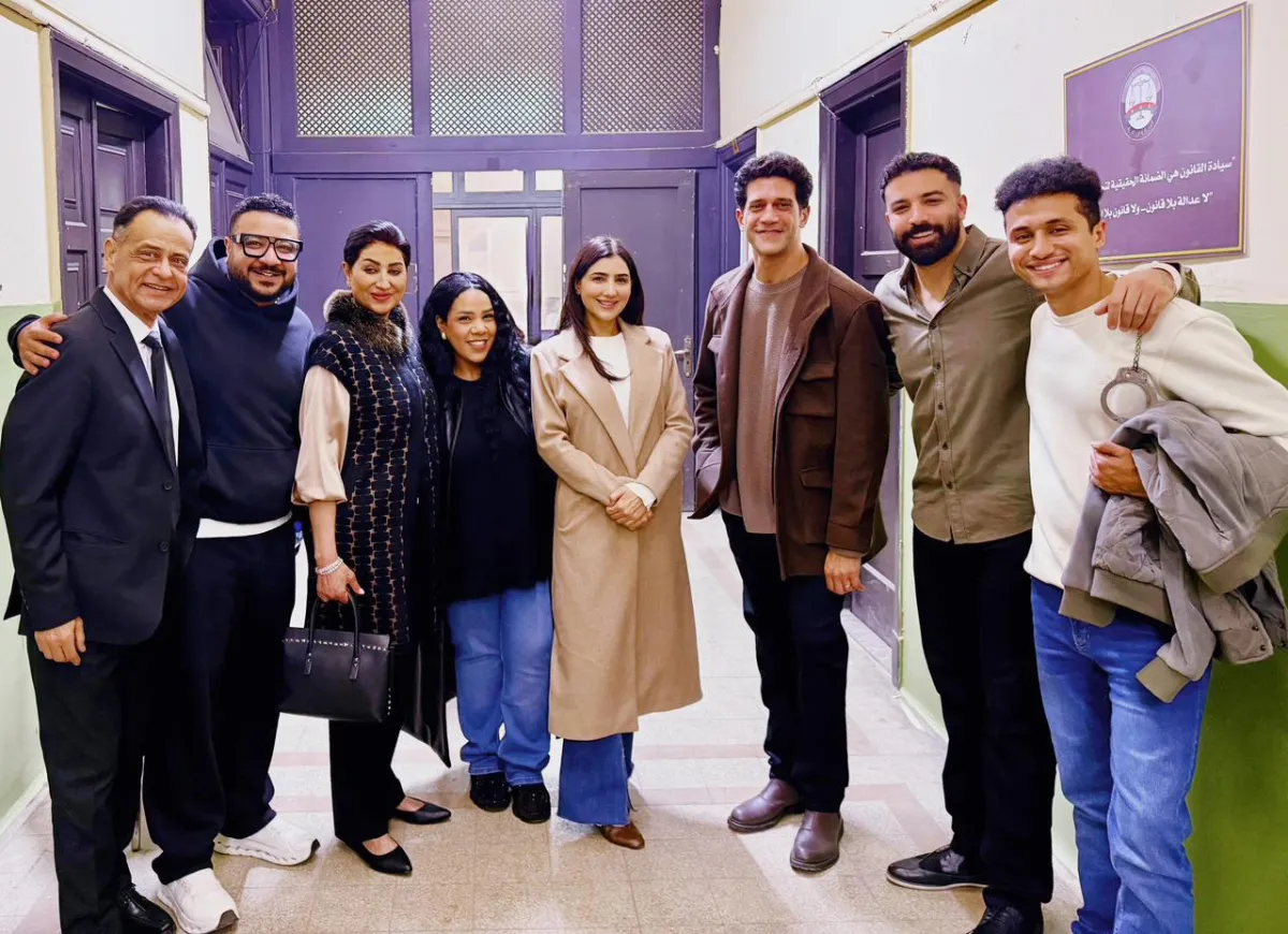 فريق عمل مسلسل الست موناليزا - الصورة من المكتب الإعلامي