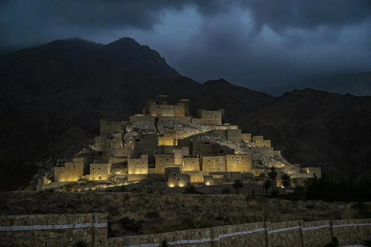 قصور منطقة الباحة. الصورة من منصة الصور السعودية