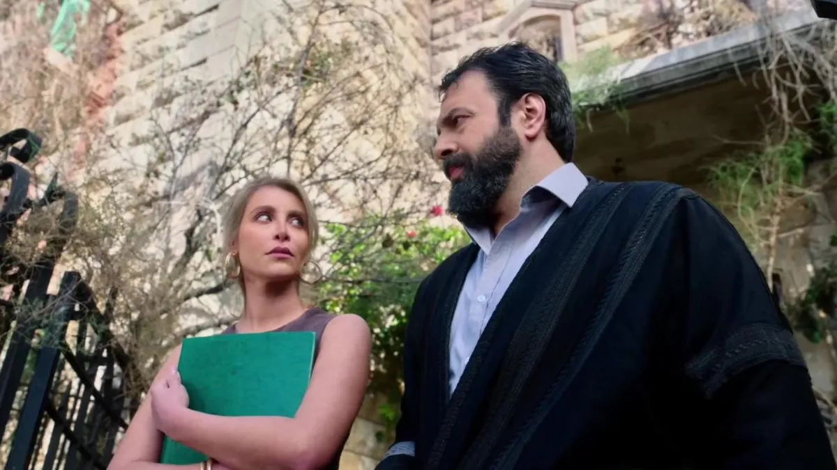 نور علي وتيم حسن في أحد مشاهد مسلسل مولانا- الصورة من حسابها على إنستغرام