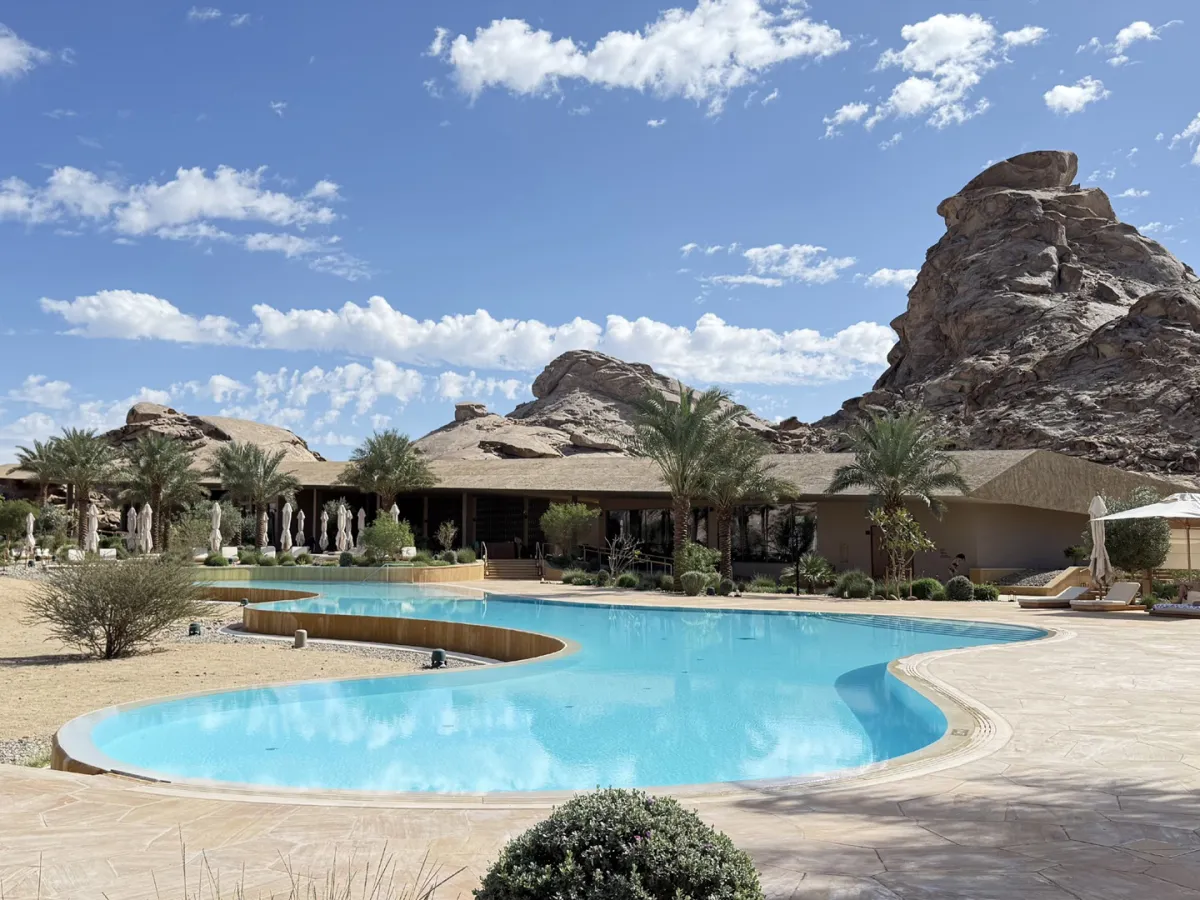 مشروع البحر الأحمر يجمع بين الفخامة والاستدامة في السعودية (تصوير: منال الغلث)