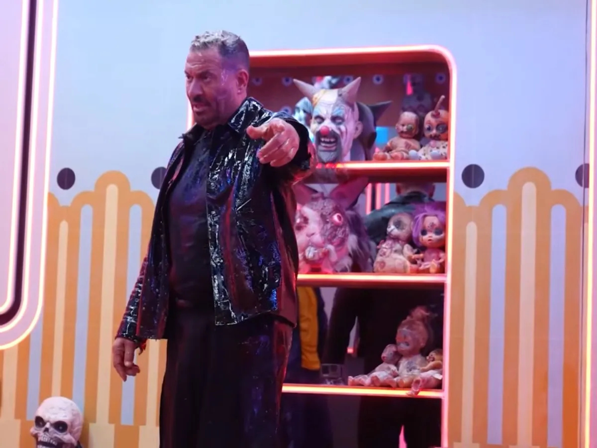 ماجد المصري في برنامج رامز ليفل الوحش- الصورة من شاشة عرض البرنامج