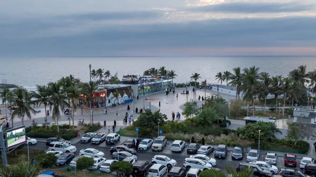 الواجهة البحرية في جدة. الصورة من منصة الصور السعودية