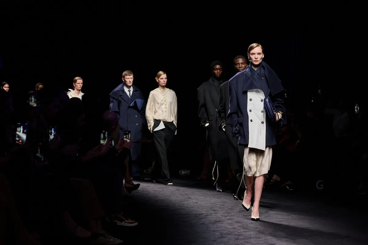 من عرض فيراغامو Ferragamo لأسبوع الموضة في ميلانو شتاء وخريف 2026- مصدر الصورة Launchmetrics/Spotlight©