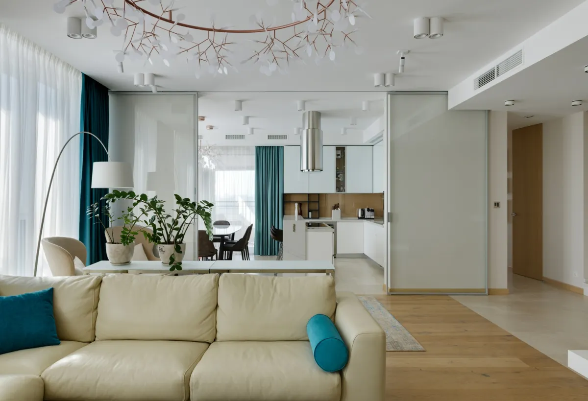 شقة بديكور مودرن جذاب