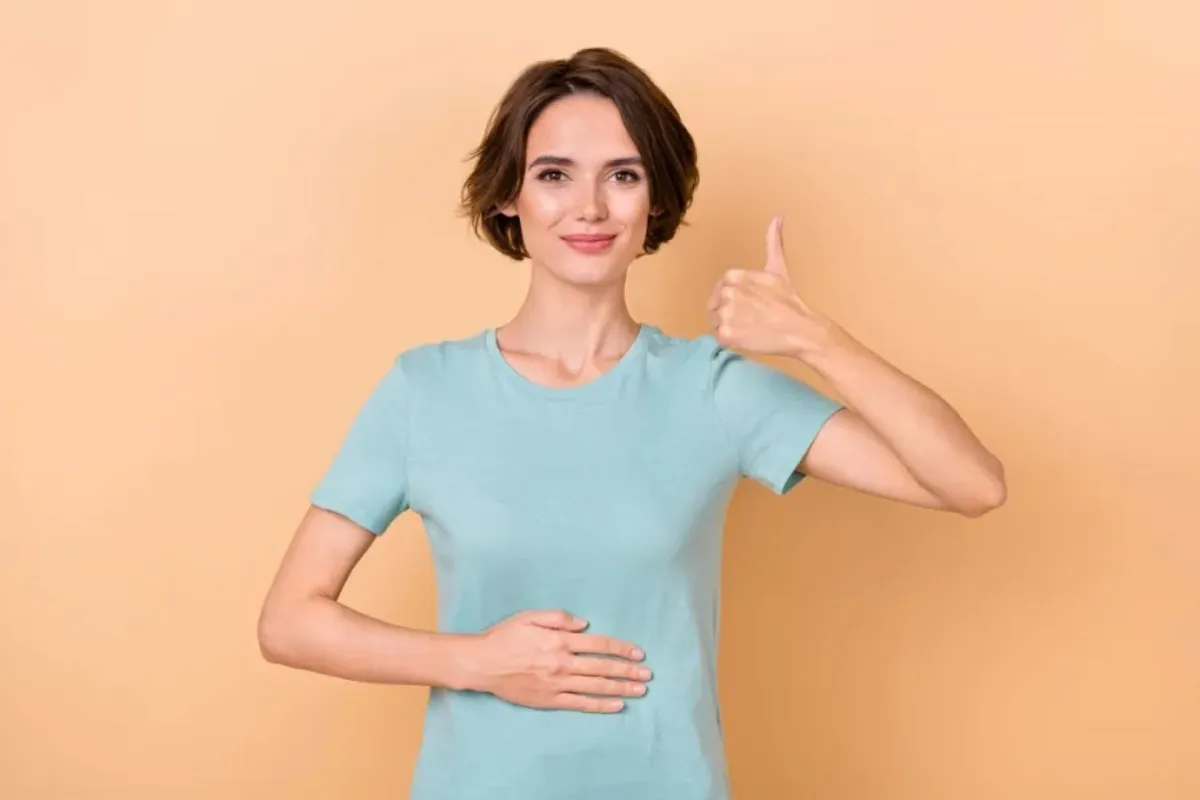 صورة لحامل في الشهر الثاني