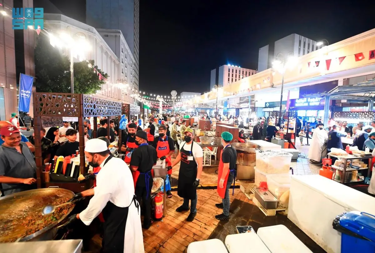 أكشاك بازار البلد في جدة