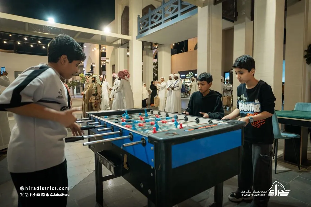 إحدى الفعاليات في حي حراء الثقافي