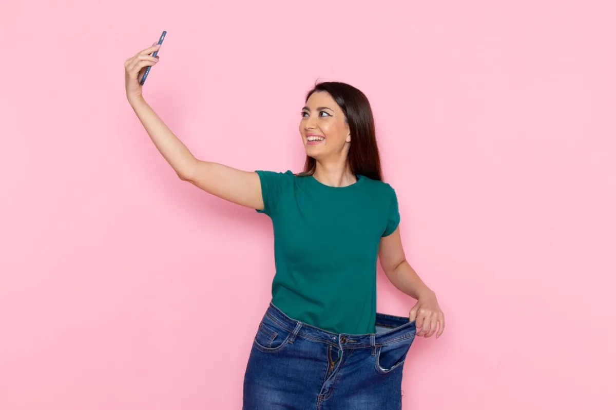 صورة بعد تخفيض الوزن 