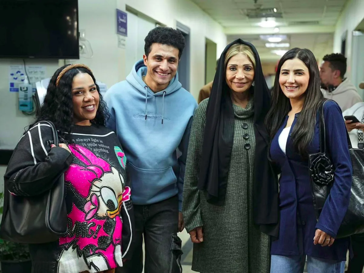 مي عمر وسوسن بدر ومصطفى عماد وشيماء سيف