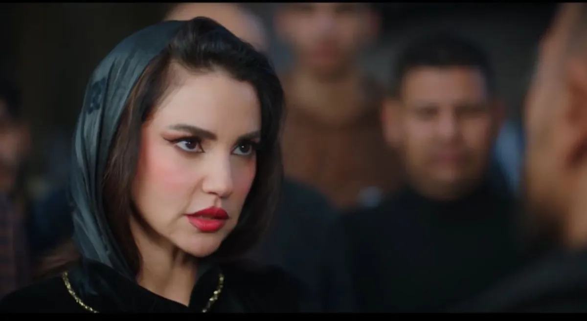 درة من مسلسل علي كلاي - الصورة من شاشة عرض المسلسل