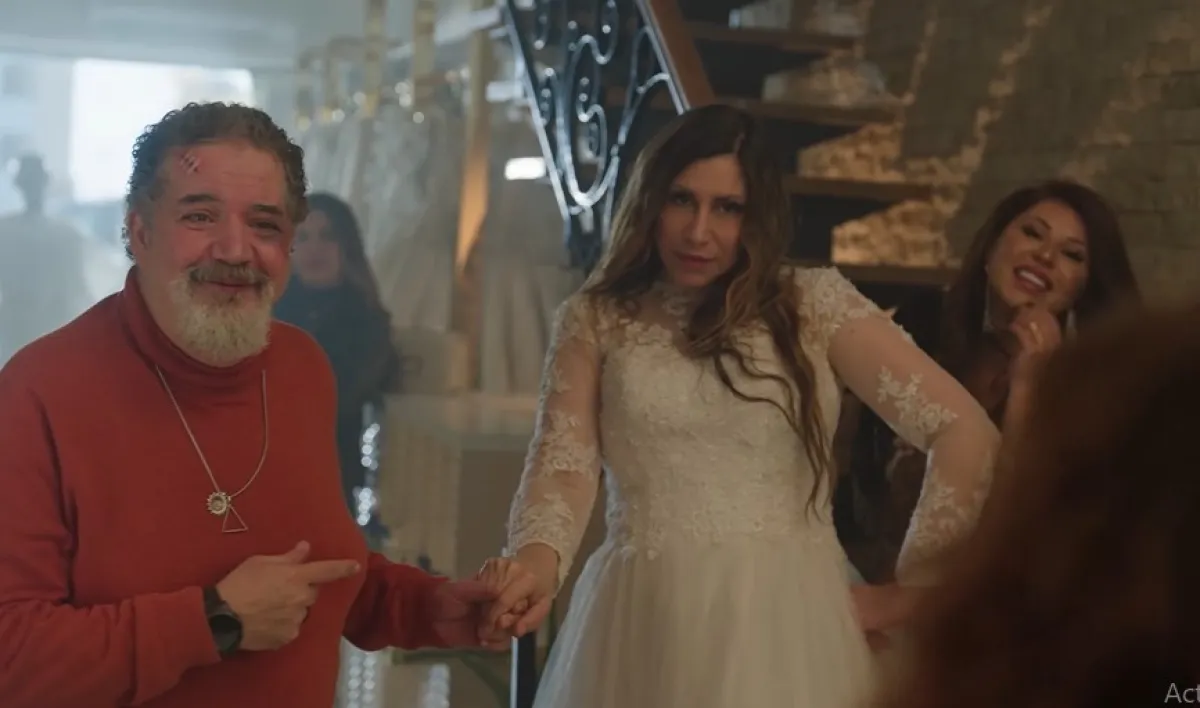 كارول عبود وطارق تميم في مسلسل بالحرام- لقطة شاشة من عرض المسلسل