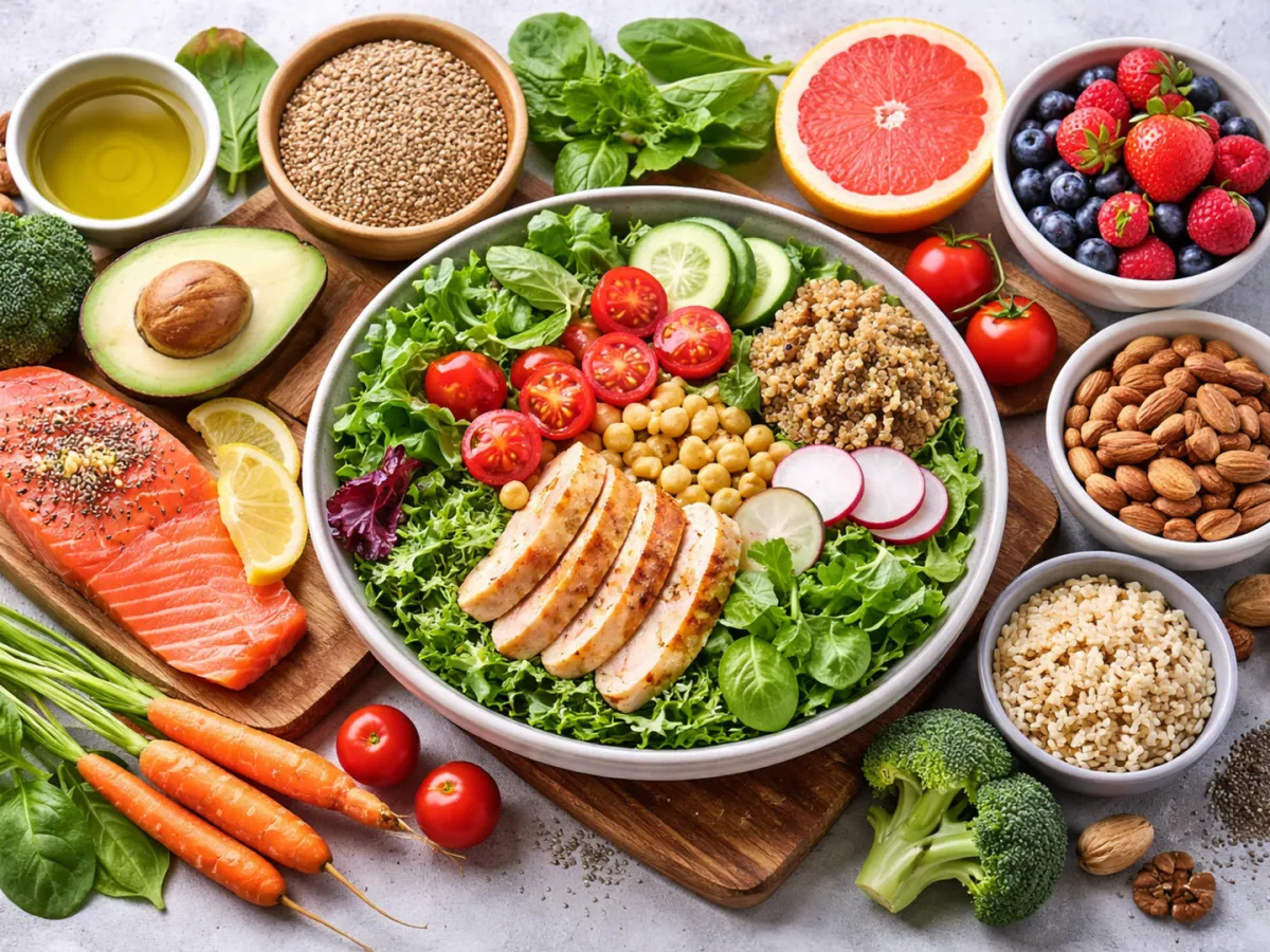 رجيم متوازن للحصول على جسم  صحي بعد انتهاء فترة العيد