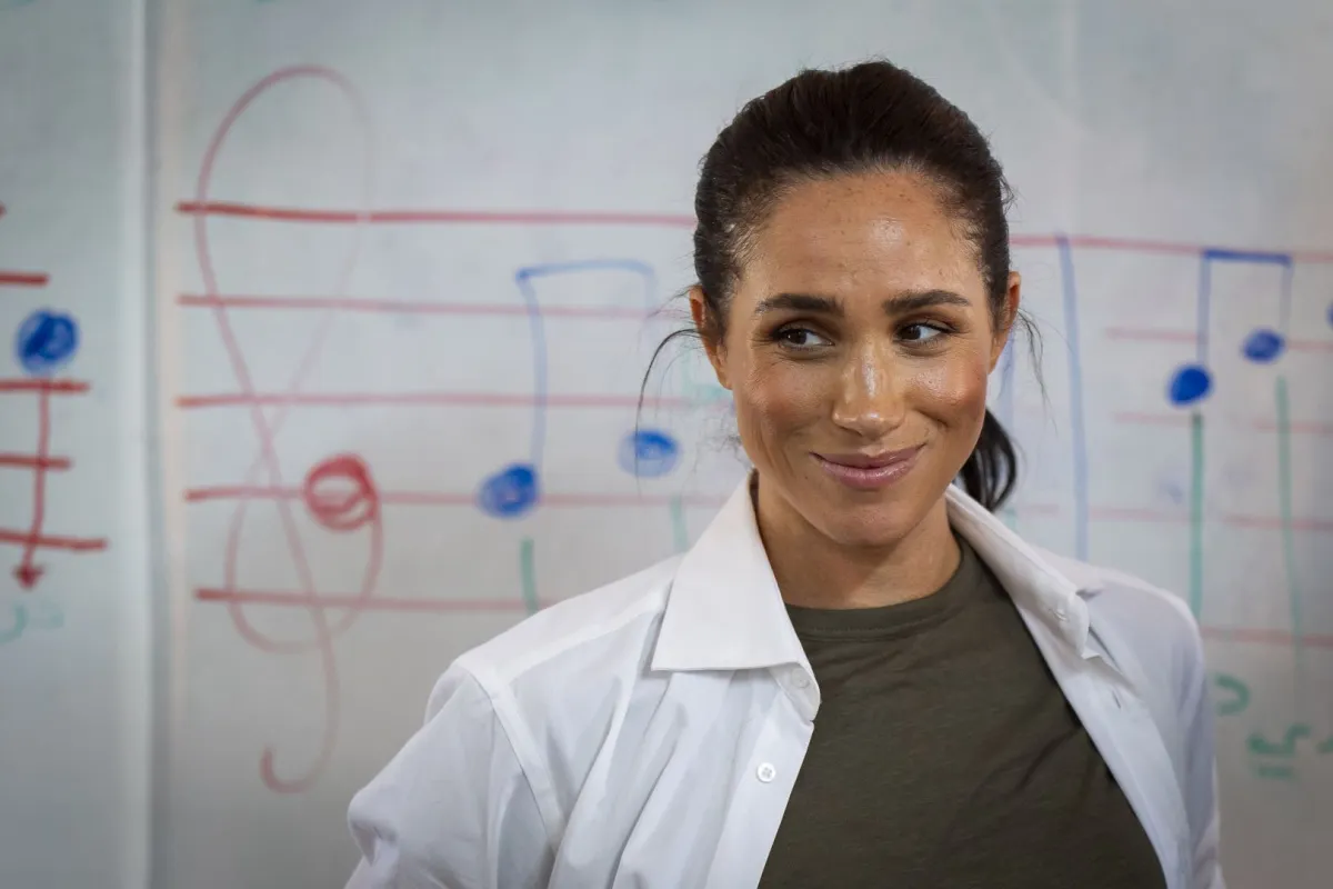 ميغان ماركل خلال زيارتها للأردن. مصدر الصورة: Aaron Chown/PA Images via Getty Images