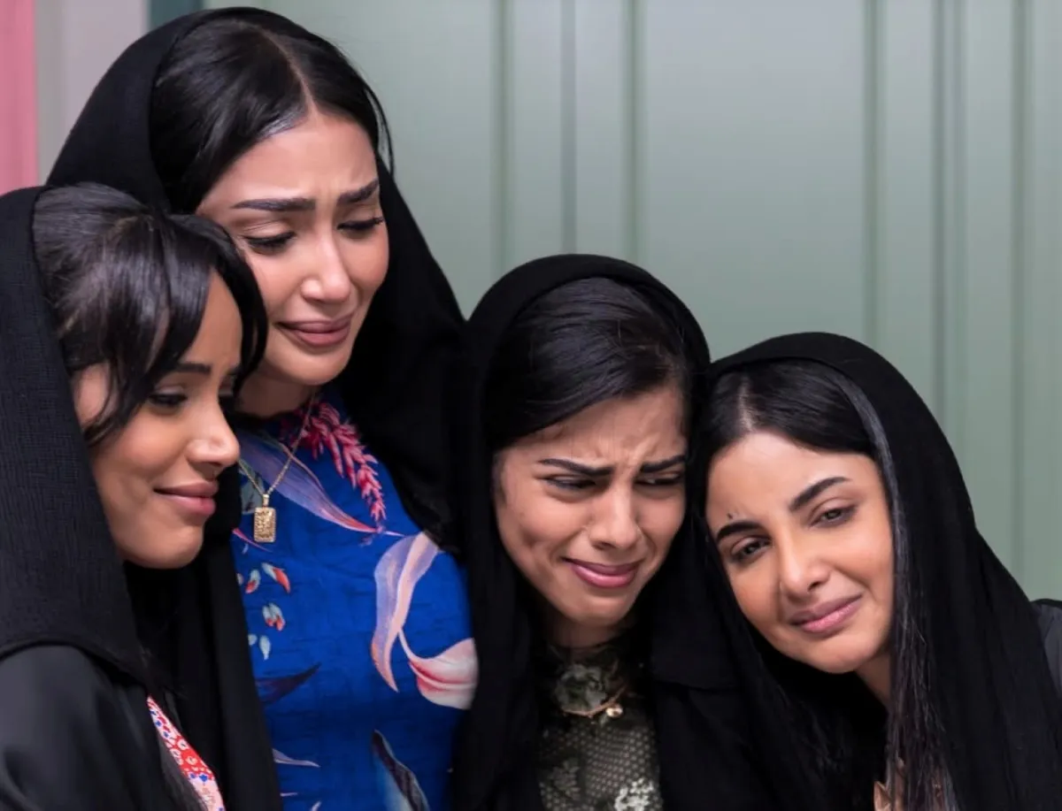 بنات شارع الأعشى-الصورة من حساب مها الغزال على الانستغرام