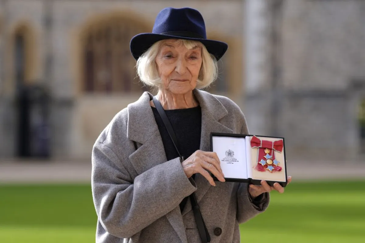 جين لابوتاير Jane Lapotaire (Photo by Andrew Matthews / POOL / AFP)