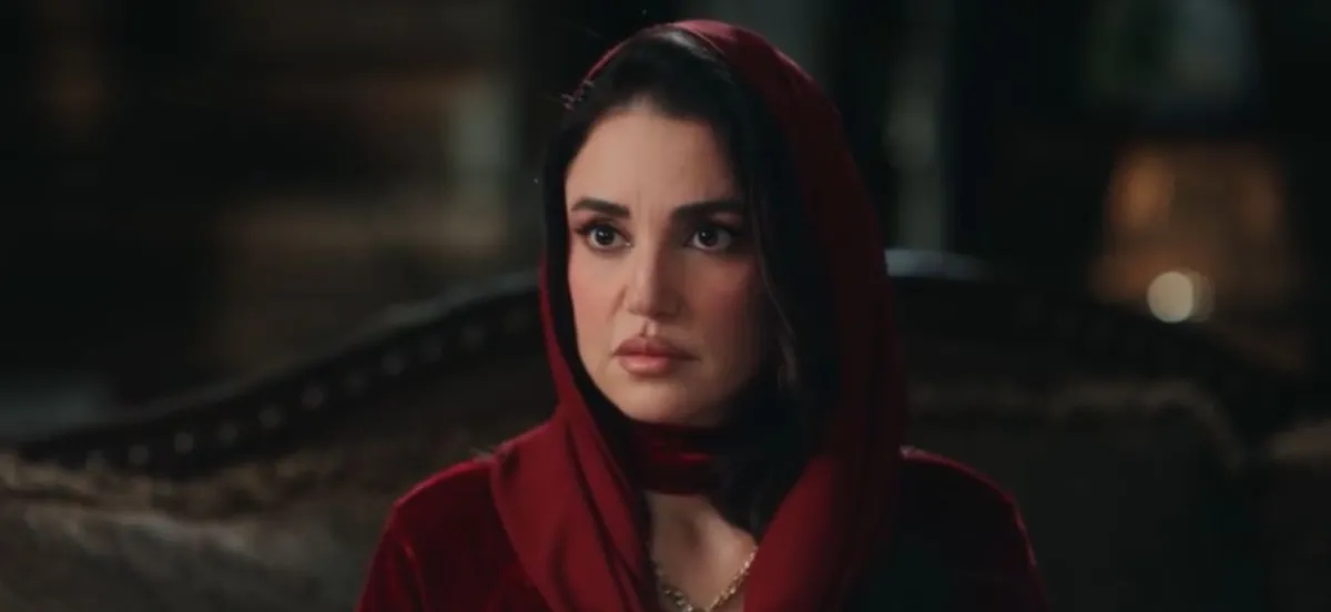 درة في مسلسل علي كلاي..الصورة من شاشة عرض المسلسل