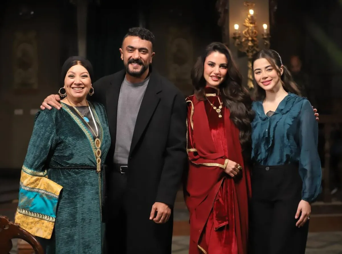 أبطال مسلسل علي كلاي- الصورة من حساب يارا السكري على إنستغرام