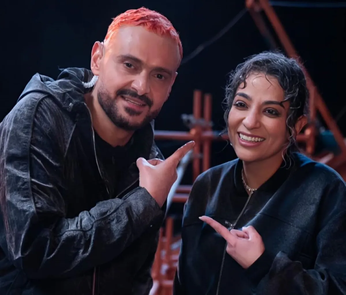 خيرية أبو لبن في برنامج رامز ليفل الوحش - الصورة من صفحة رامز جلال على انتسغرام