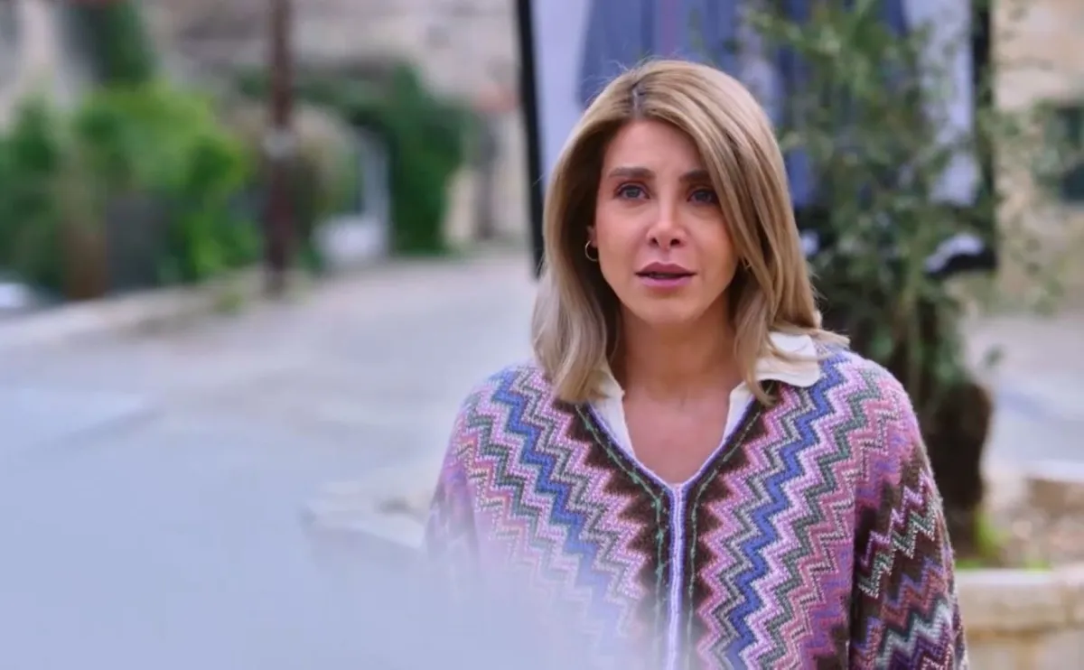 نور علي من مسلسل مولانا - الصورة من شاشة عرض المسلسل