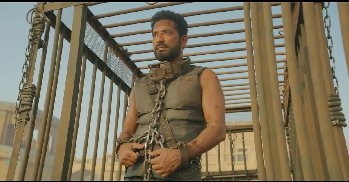 عمرو سعد من كواليس فيلم الغربان - الصورة من حسابه على إنستغرام