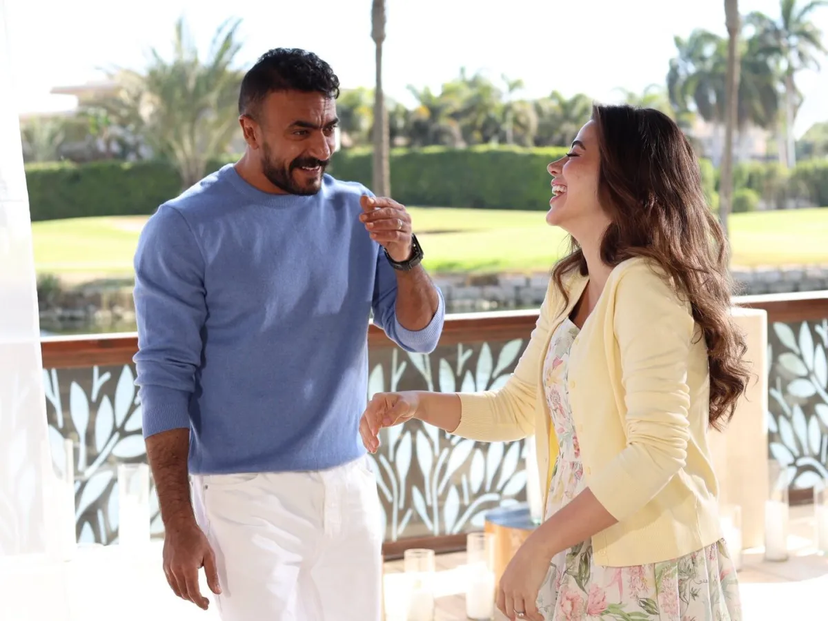 أحمد العوضي ويارا السكري