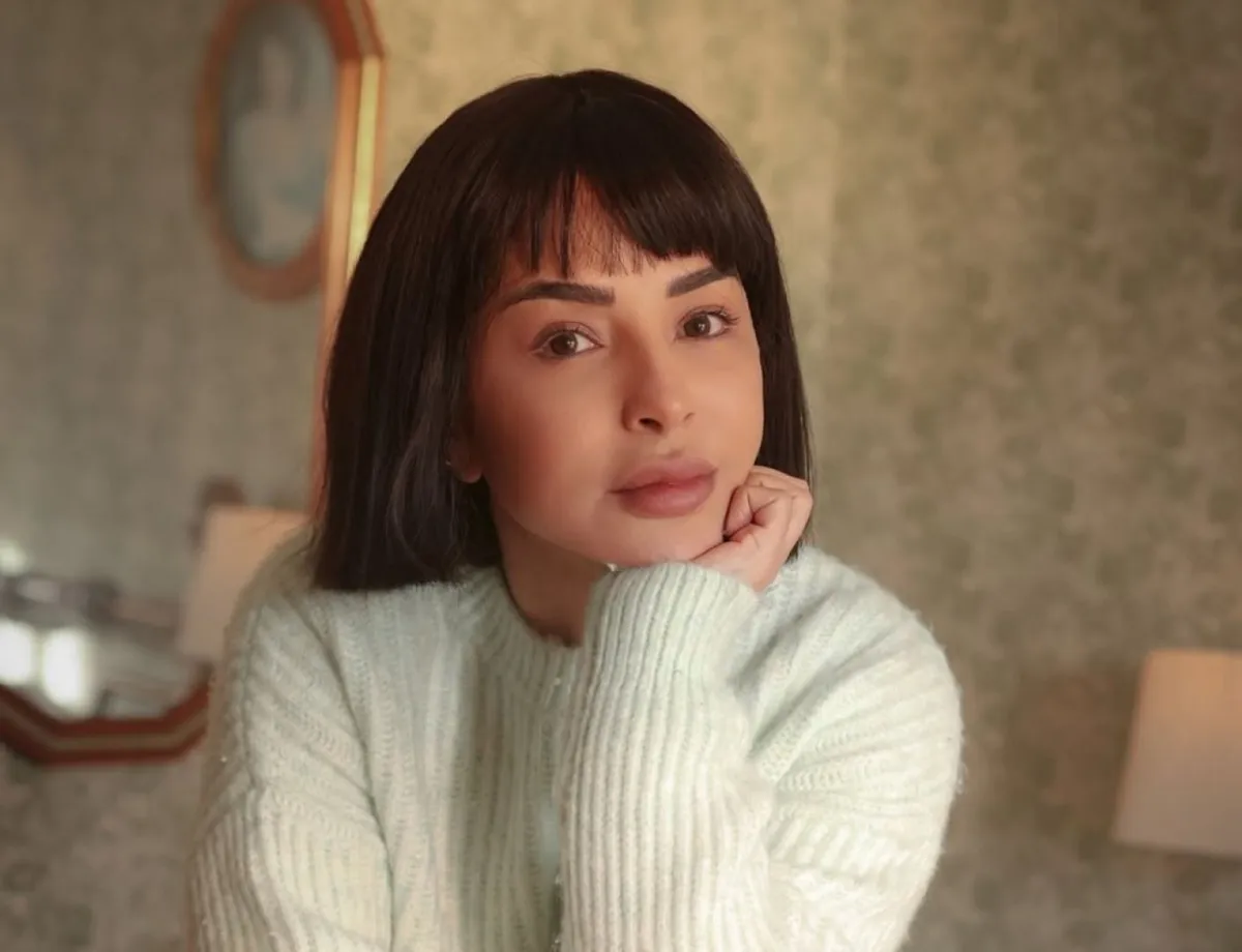 ماغي بوغصن من كواليس بالحرام - الصورة من صفحتها على إنستغرام