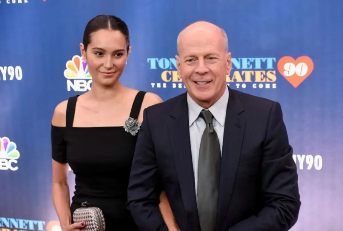 بروس ويليس وإيما هيمينغ (Emma Heming and Bruce Willis). مصدر الصورة: Matthew Eisman/Getty Images/AFP