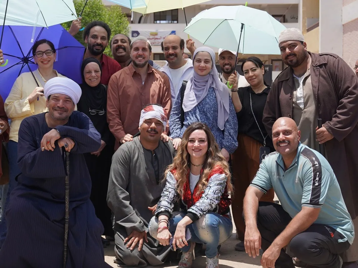 فريق عمل فيلم برشامة- الصورة من الشركة المنتجة