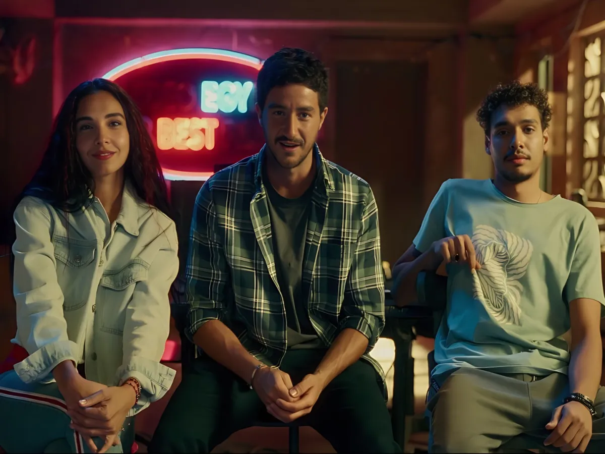 أبطال فيلم إيجي بست - الصورة من حساب المخرج مروان عبد المنعم على إنستغرام