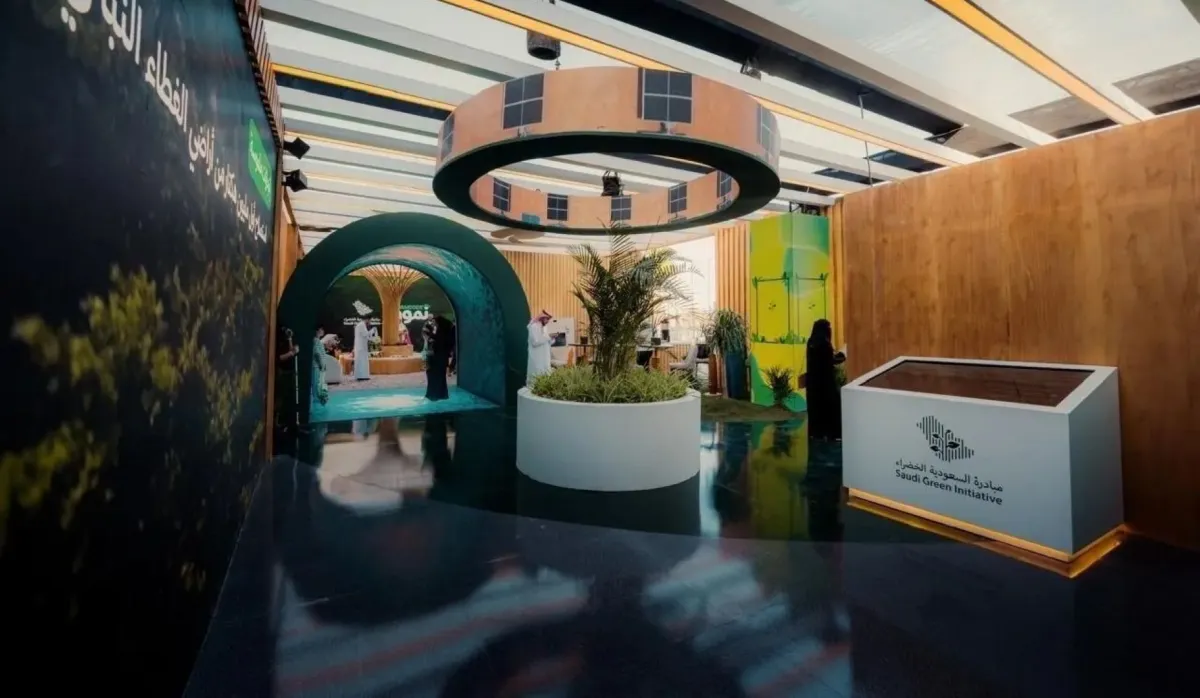 جناح مبادرة السعودية الخضراء- الصورة من "واس"