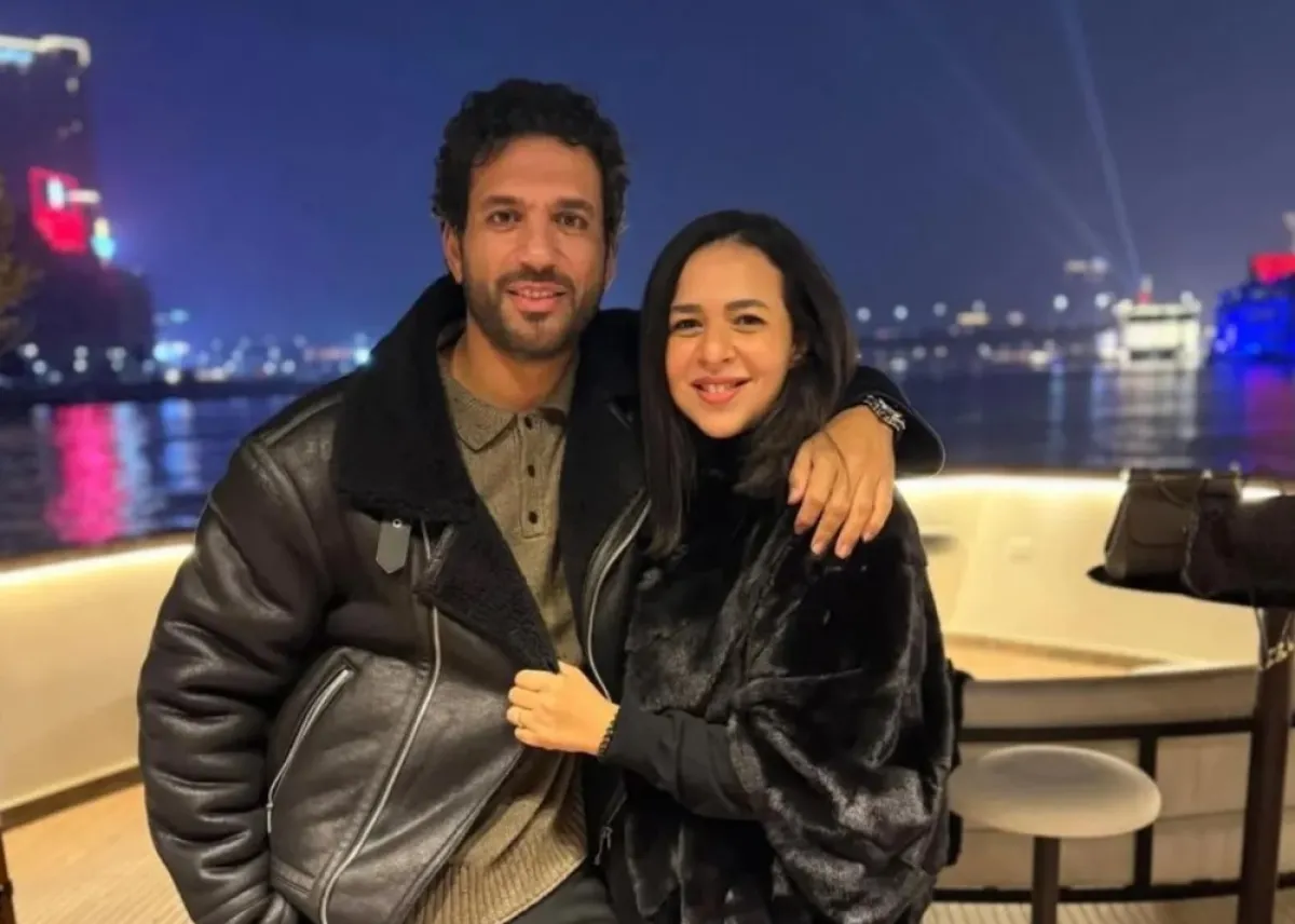 حسن الرداد برفقة زوجته إيمي سمير غانم- الصورة من حسابها على إنستغرام