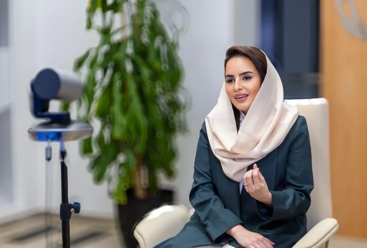 ديمة اليحيى - الصورة من حسابها على إكس