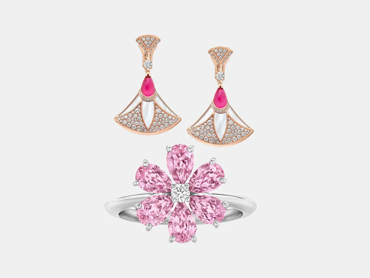 مجوهرات بألوان ربيعية لإطلالة مفعمة بالأنوثة