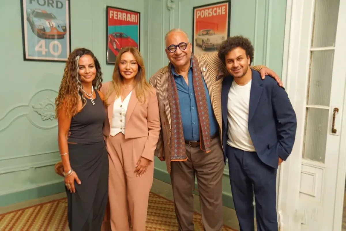 أبطال فيلم "ابن مين فيهم" -الصورة من المركز الإعلامي للفيلم