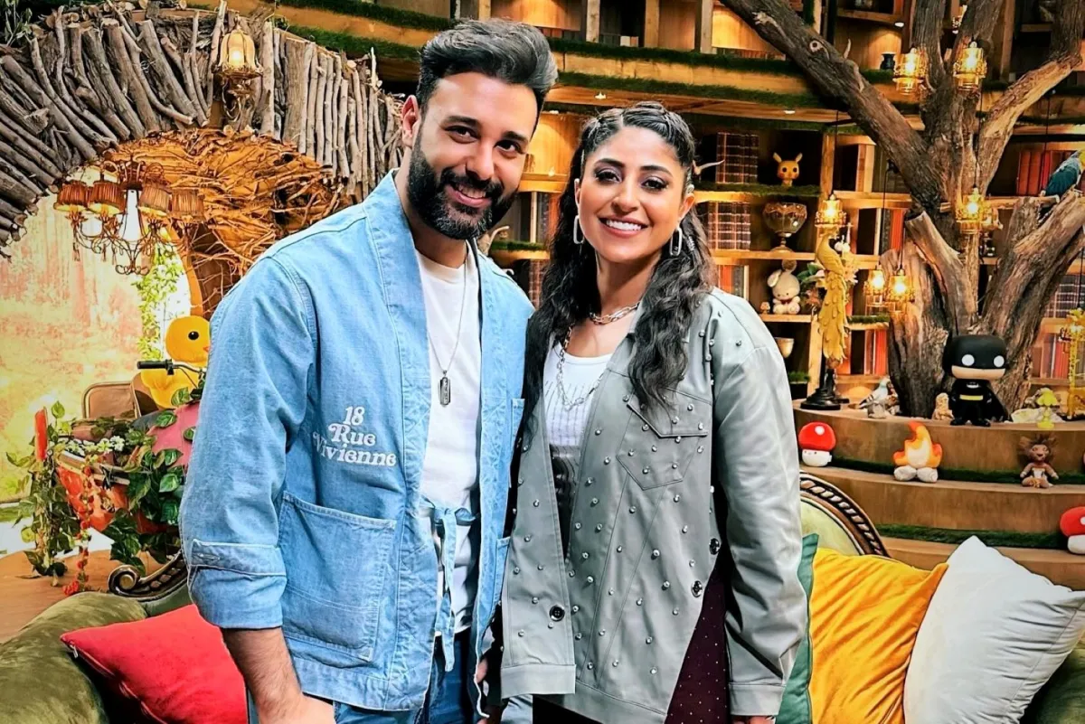 فهد العليوة وشجون الهاجري -الصورة من حسابه على الانستغرام