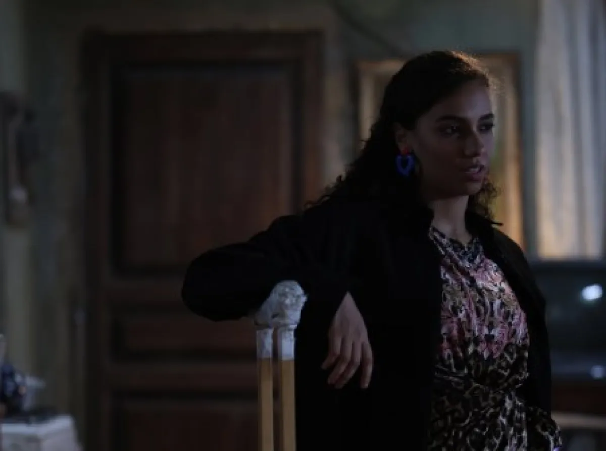 دينا دياب في كواليس فيلم السادة الأفاضل- الصورة من حسابها على إنستغرام