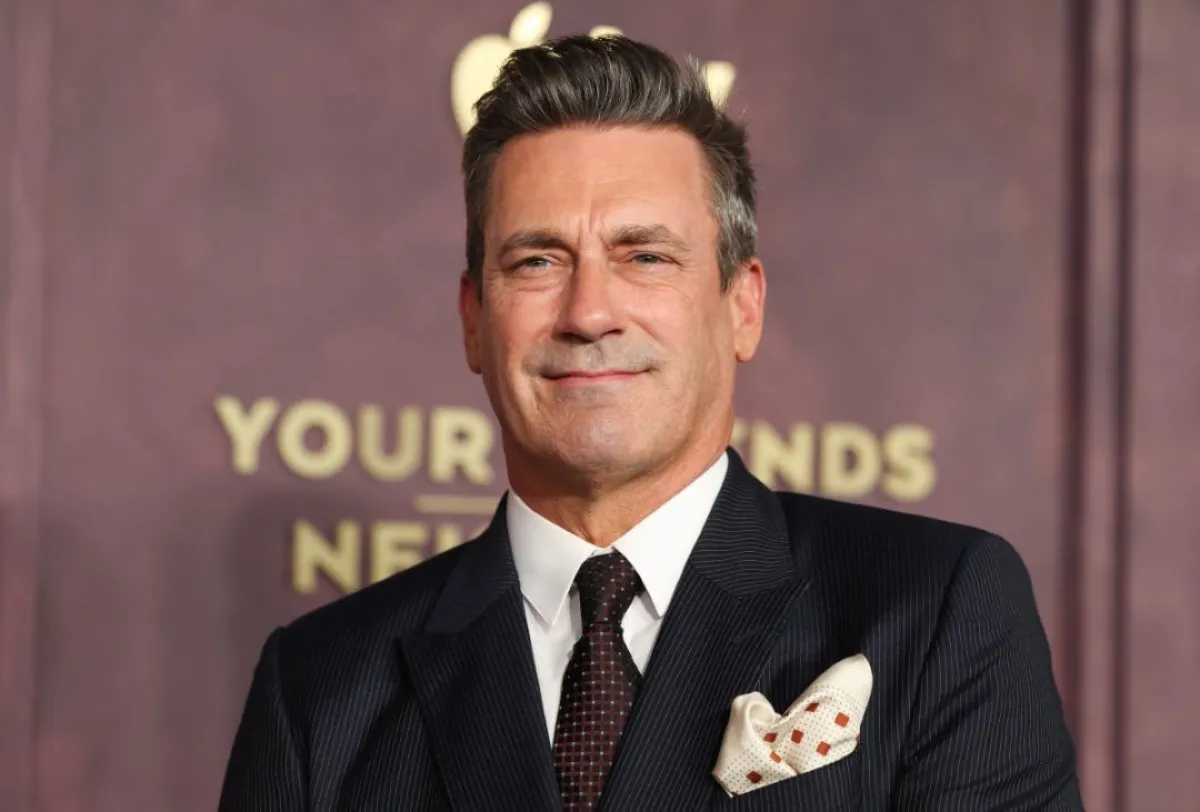 الممثل الأمريكي جون هام Jon Hamm . مصدر الصورة: ANGELA WEISS / AFP