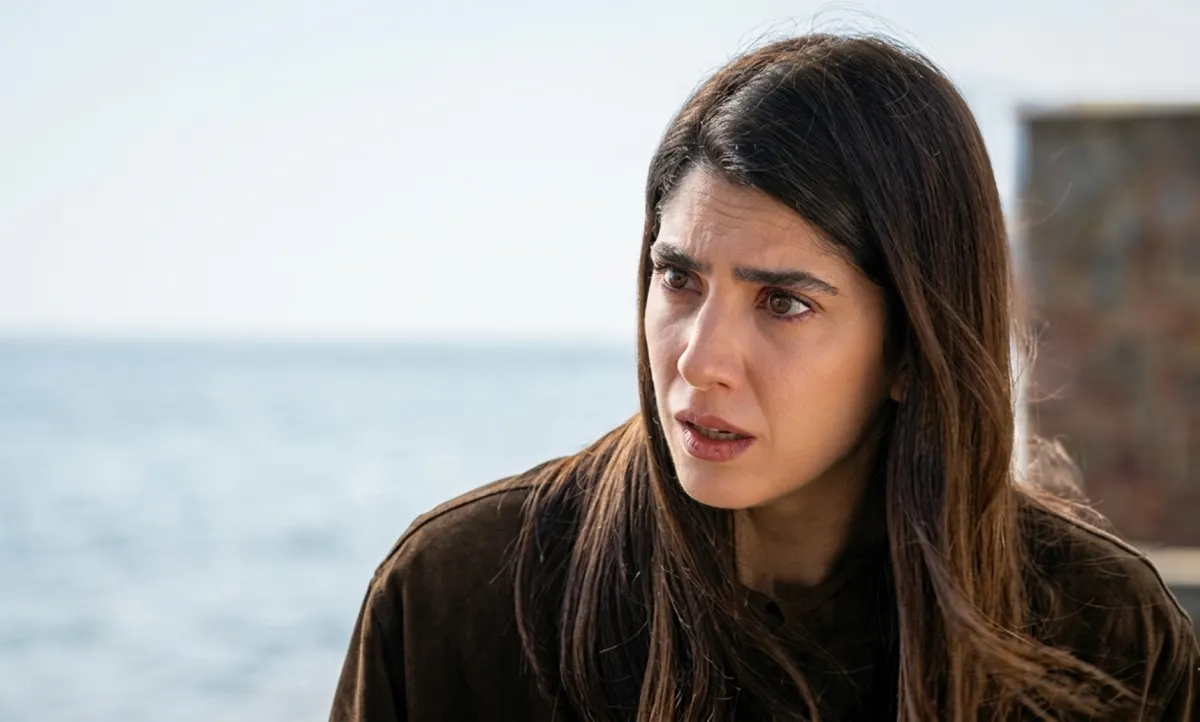 كارمين بصيبص من الحلقة 47 لمسلسل ليل - الصورة سكرين شوت من الحلقة