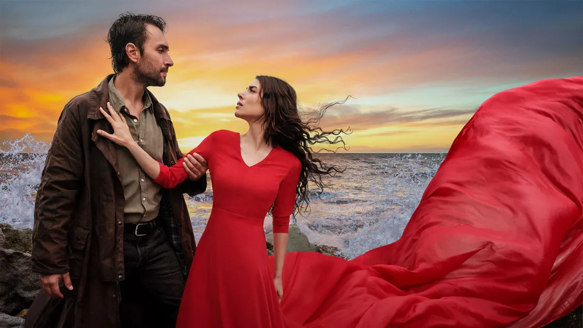 بوستر مسلسل Taşacak Bu Deniz - الصورة من حساب المنصة العارضة على انستغرام