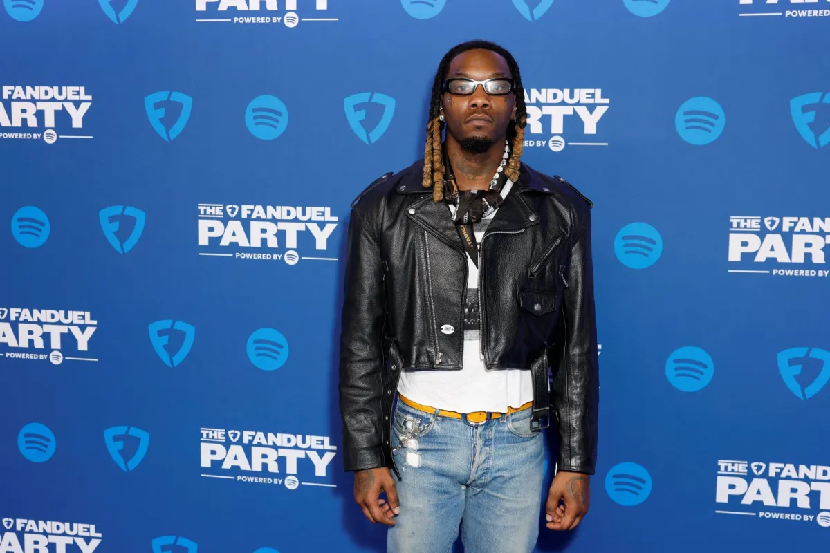 أوفست في نيو أورليانز، لويزيانا (Offset in New Orleans, Louisiana). مصدر الصورة: Jeff Schear / GETTY IMAGES NORTH AMERICA / Getty Images via AFP