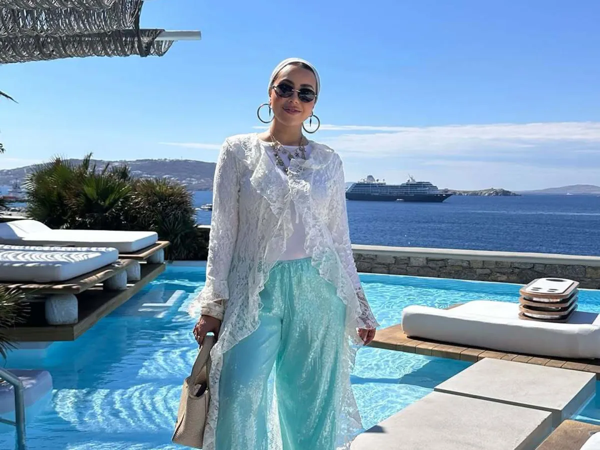 مدونة الموضة رهف الشامي - الصورة من حسابها على إنستغرام